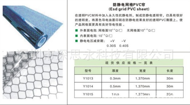 防靜電簾 說明