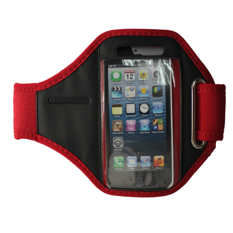 单孔臂带手机包