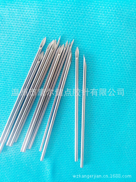 Injection needle cannula