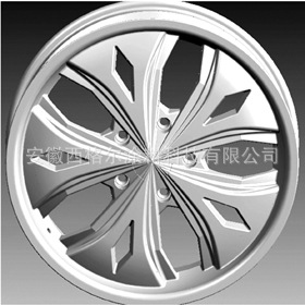 汽车轮毂水性金属烤漆（仿电镀银）