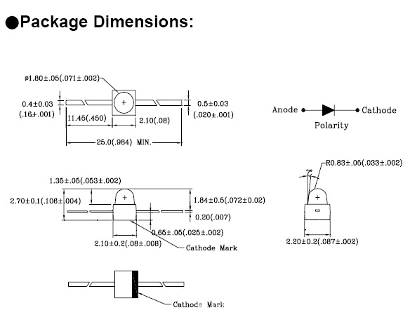 平脚小蝴蝶蓝灯