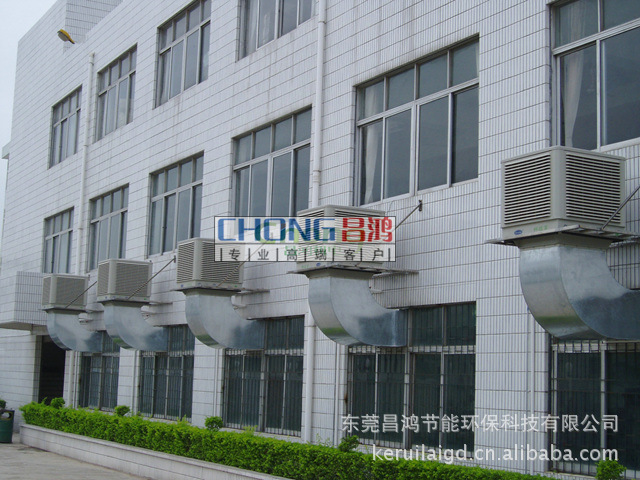 环保空调主机及风管安装实图