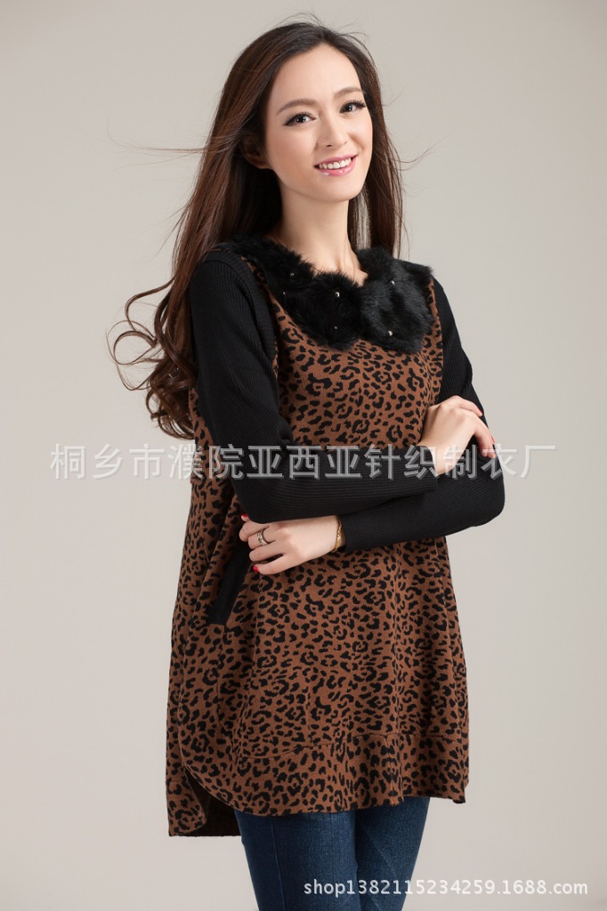 2013秋冬尊贵妈妈装羊毛衫