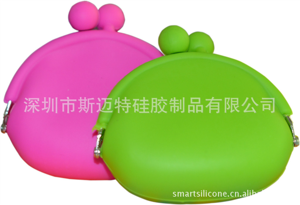 Colorful silicone wallet 1-5