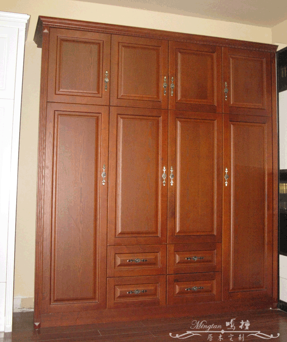 实木衣柜油漆01