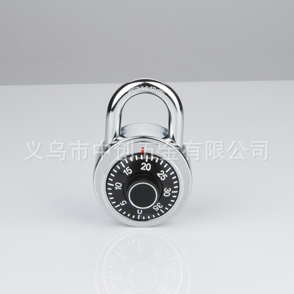 外贸热销 创意转盘锁 圆形密码挂锁 文件柜密码锁 cr