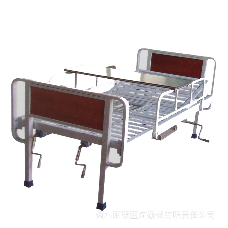 KL-A08-ABS-方床頭搖便護餐桌帶雙搖床