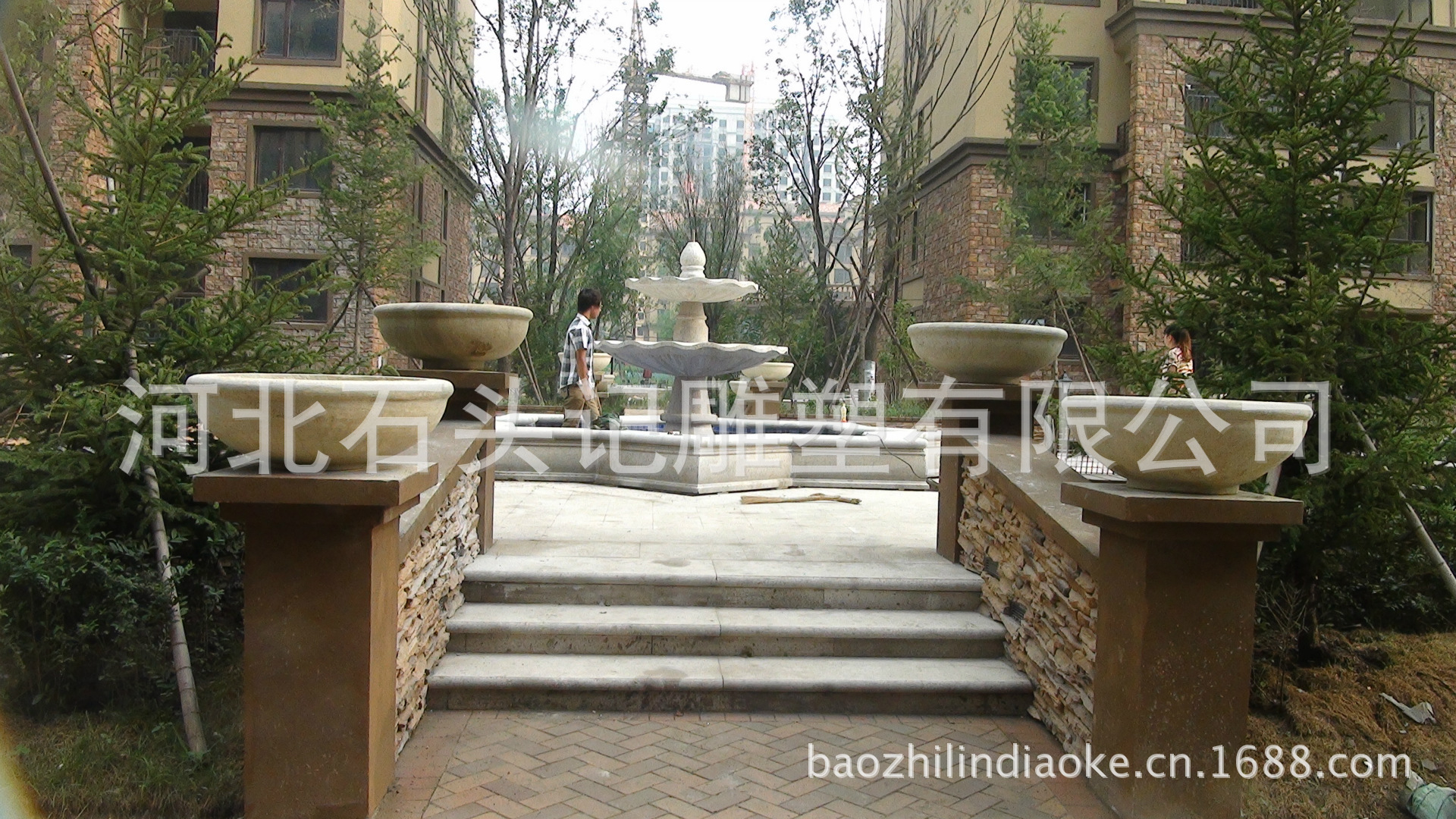 2013葫芦岛巴塞罗娜小区景观工程实例