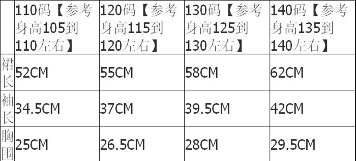 蝴蝶結尺碼