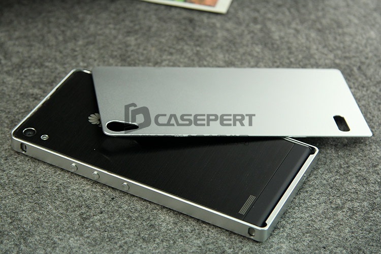 huawei华为p6手机套华为p6手机壳p6电信版超薄金属边框保护套新款