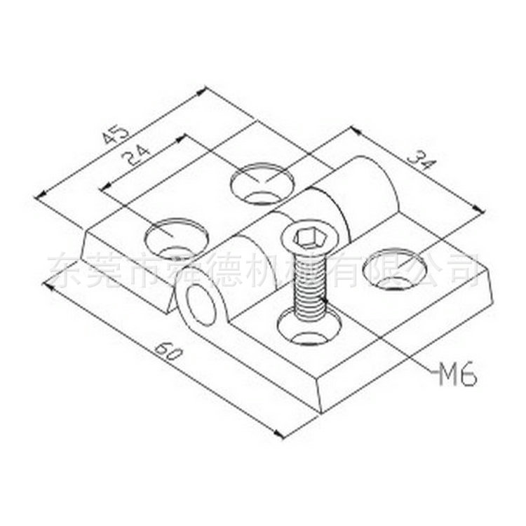 DHI0645锌合金合页3
