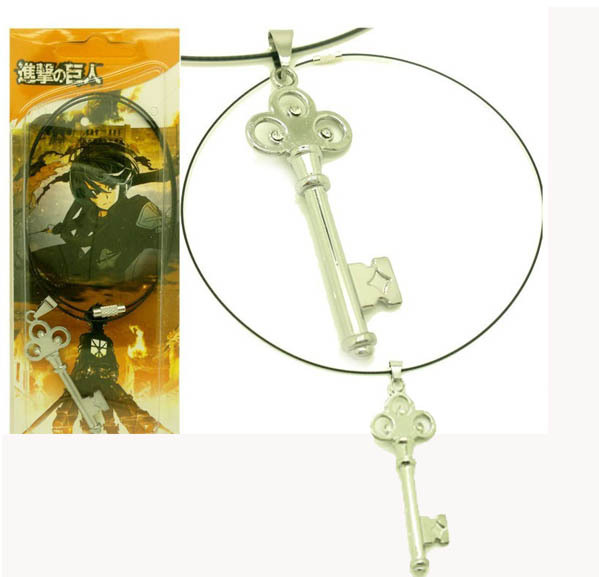 進擊的巨人艾輪父親的鎖匙吊墜項鏈6.5元