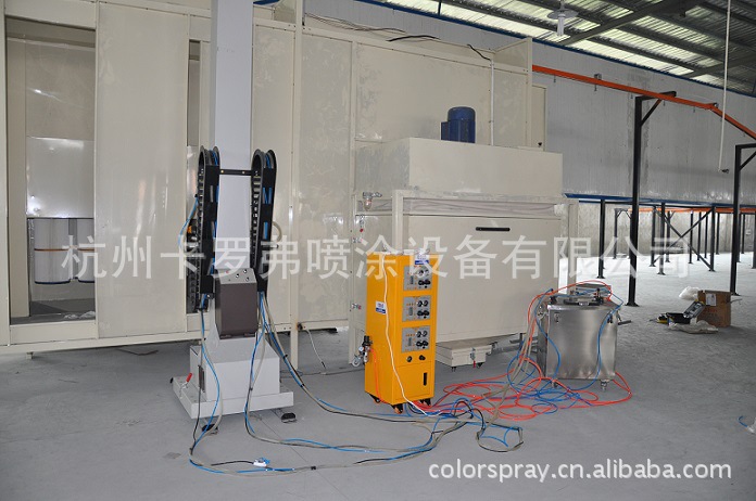 单工位喷粉室双工位喷台卡罗弗设计制造