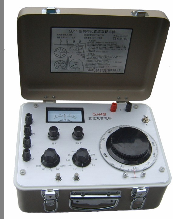厂家直销 正品保证 直流双臂电桥 qj44电桥 保修一年