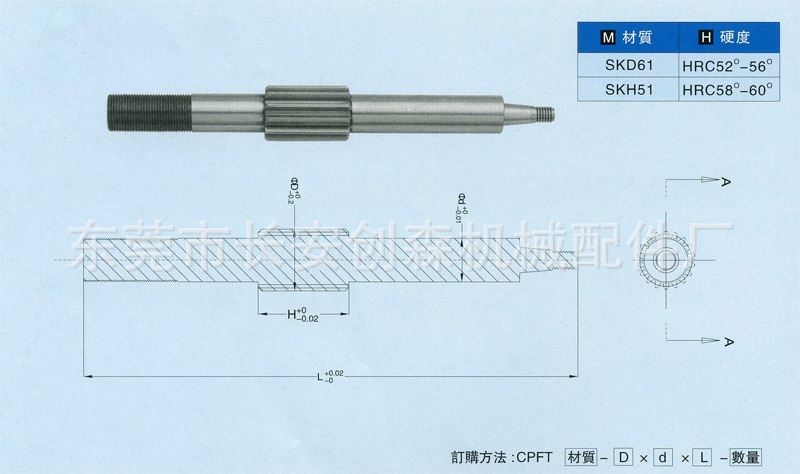 螺牙镶件10