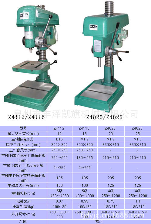 臺鑽攻絲