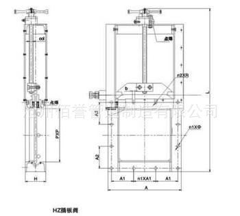 插板门厂家可定制生产插板门 单向气流插板门