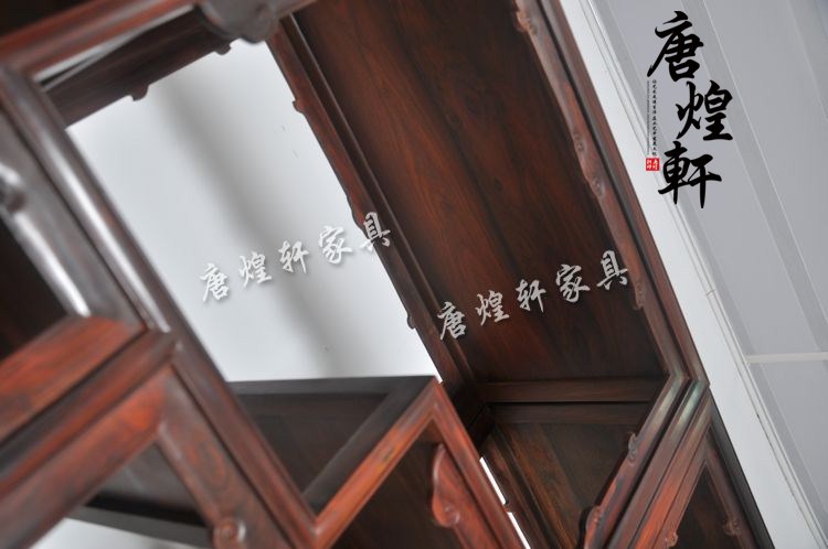 红酸枝博古架 (10)