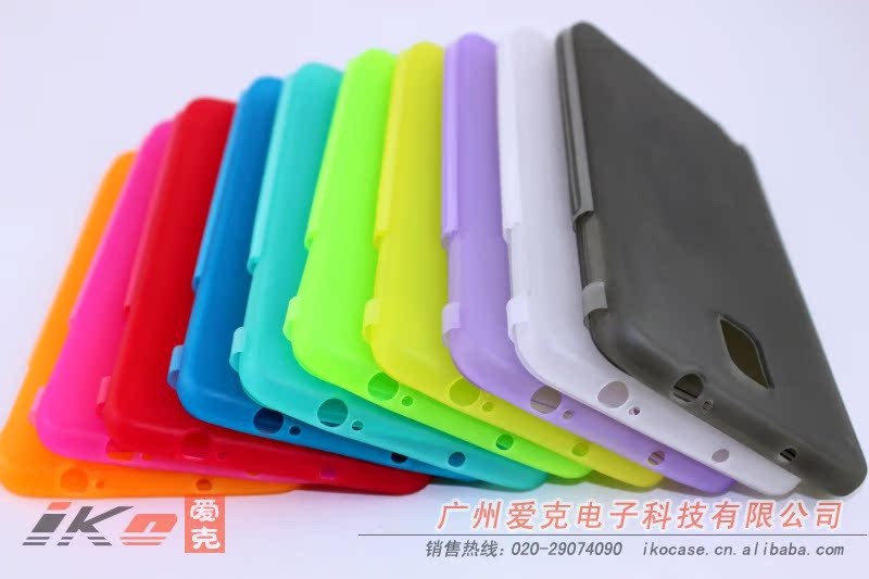 三星Note 3 磨砂透明翻盖 04