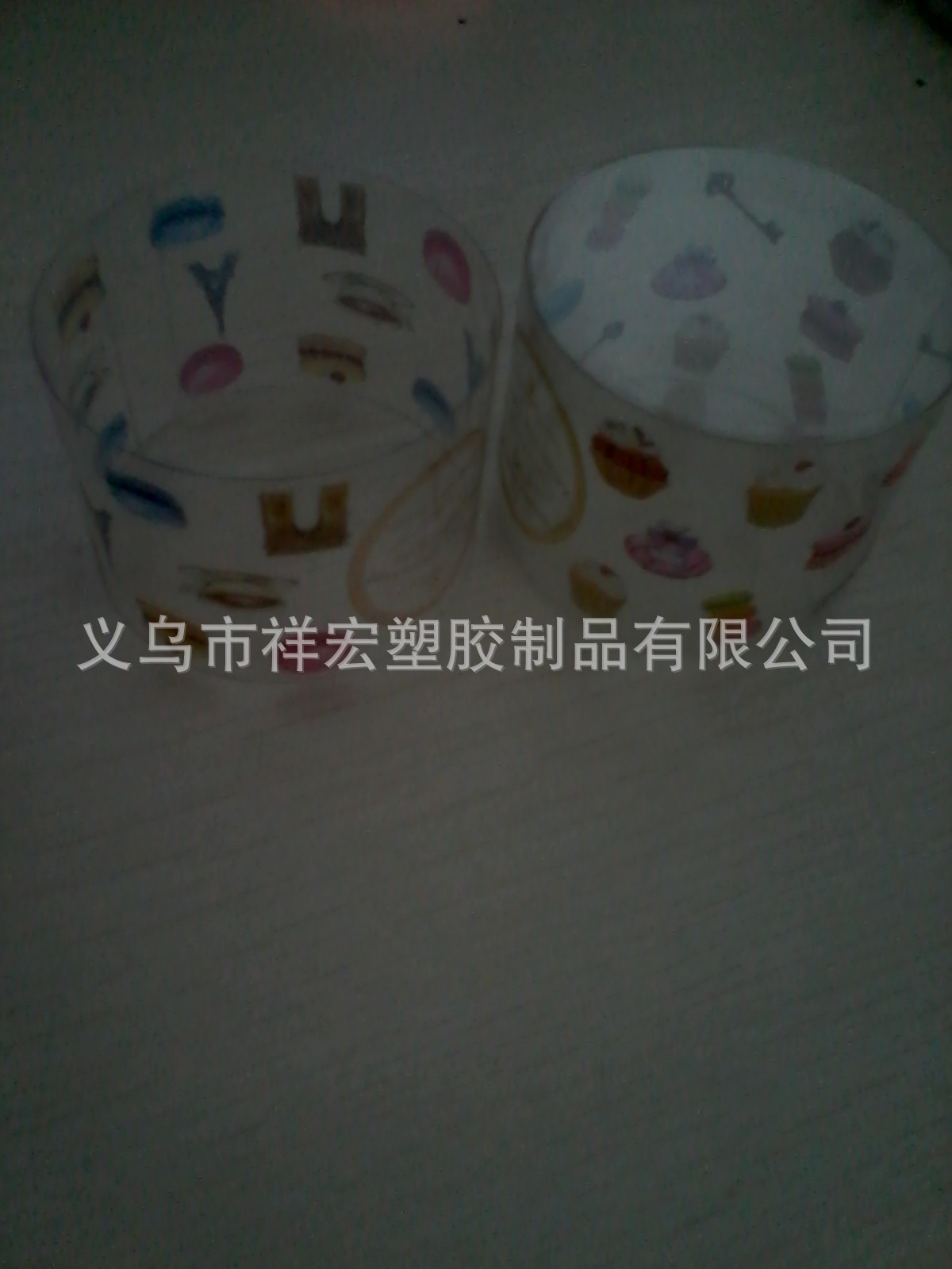 PVC彩色印刷圆筒