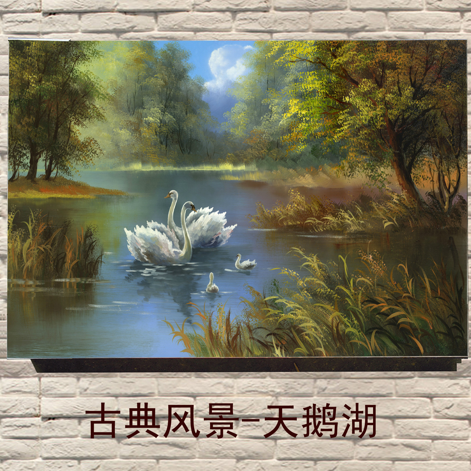 古典风景-天鹅湖
