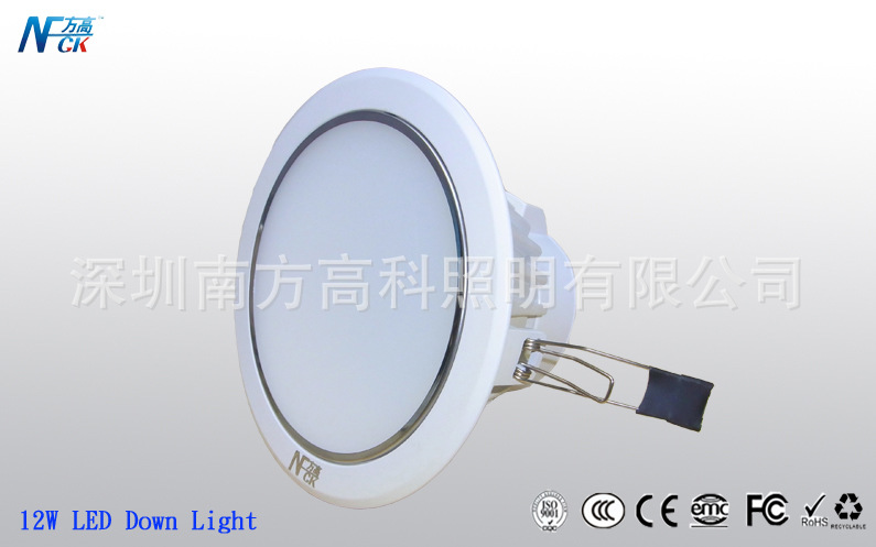 12W LED Down Light-带公司LOGO图2