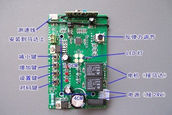 索玛/西塞德/枫叶/索格/飞人/门人/康玛通用万能车库门遥控器433