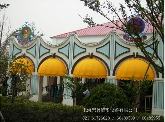 游乐场雨篷阳篷工程找聚翼