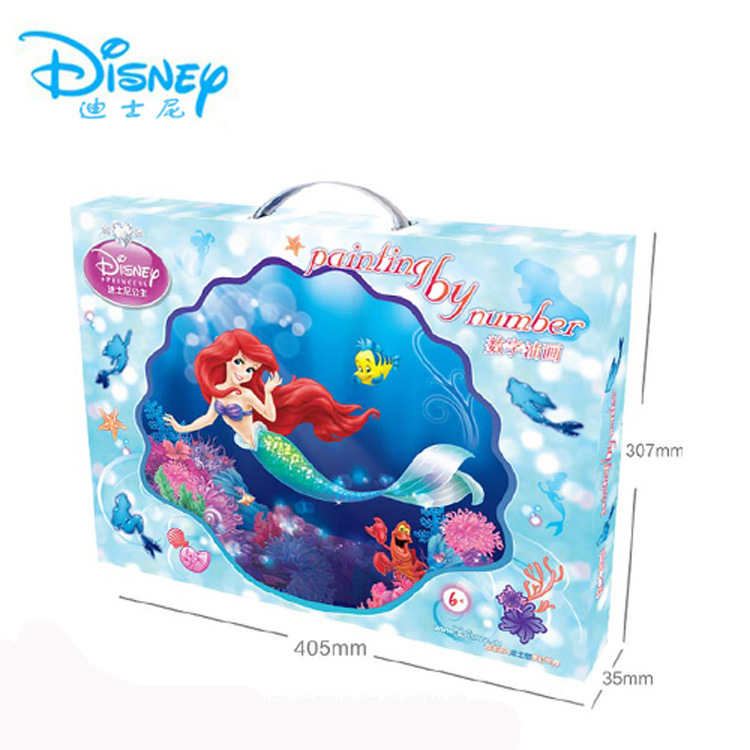 公主盒装数字画大