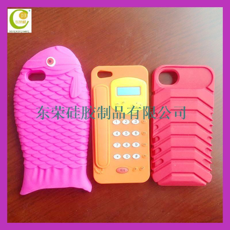 iphone 5 silicone cover-fish (