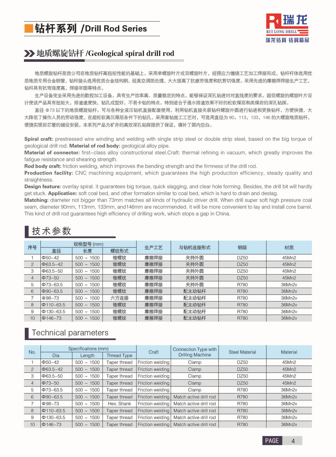 瑞龙钻具样本17