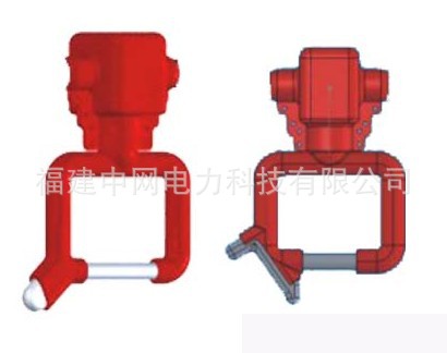 架空导线防雷接地线夹(3)