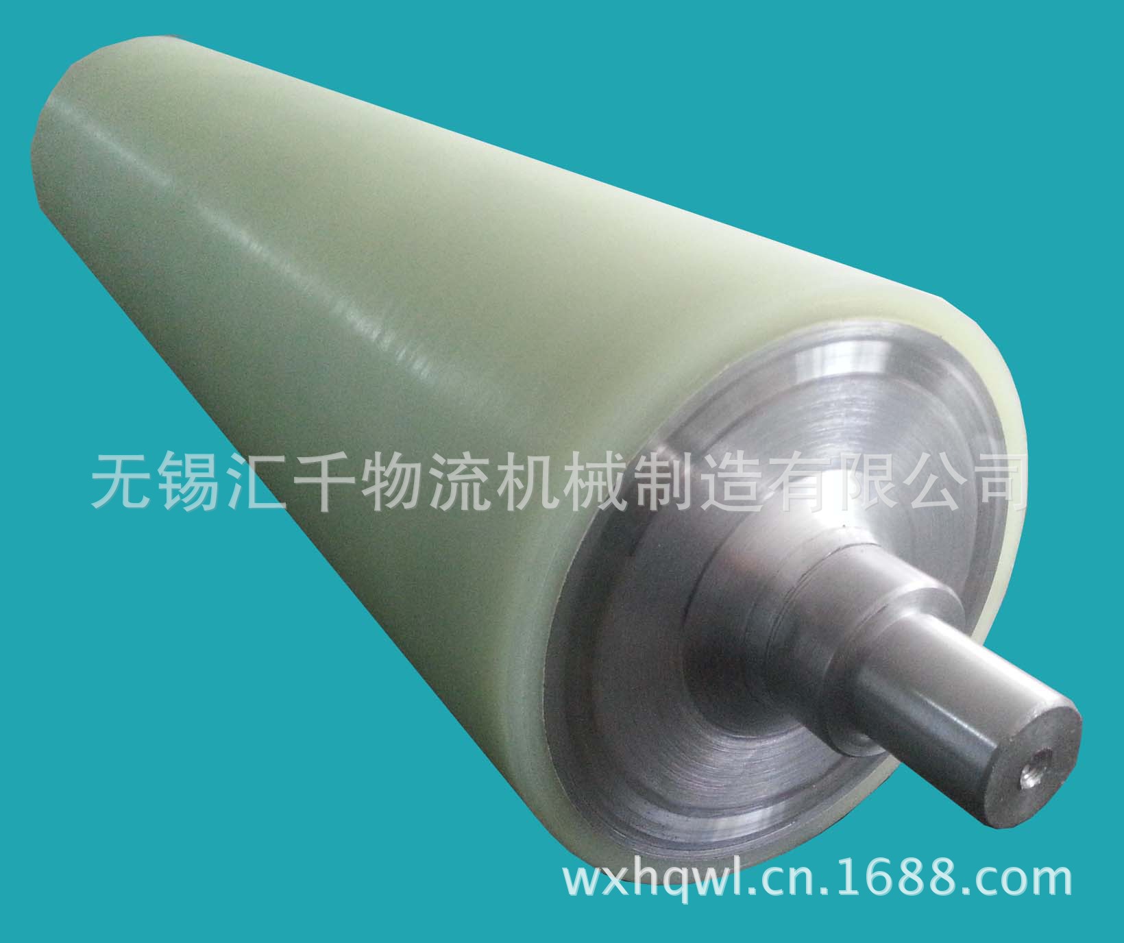 出口品质聚氨酯滚轮 带轴聚氨酯滚轮 橡胶·聚氨酯卷制轮