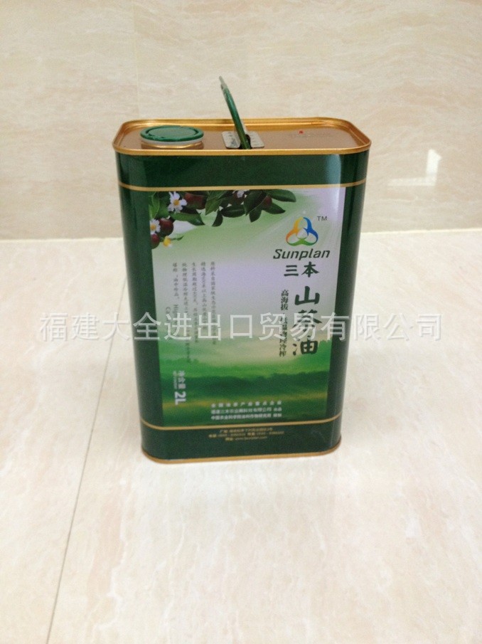 山茶油 铁罐2L