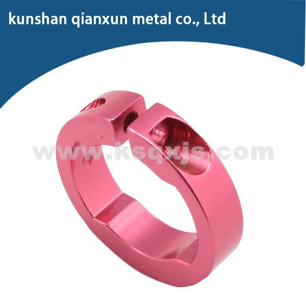 cnc数控加工铝制品,cnc车加工,昆山非标零件加工,蓝色阳极