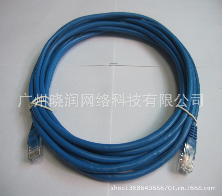 唯康超五类水跳线蓝色1