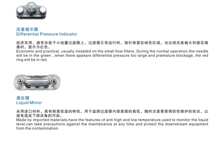 压差指示器、液位镜