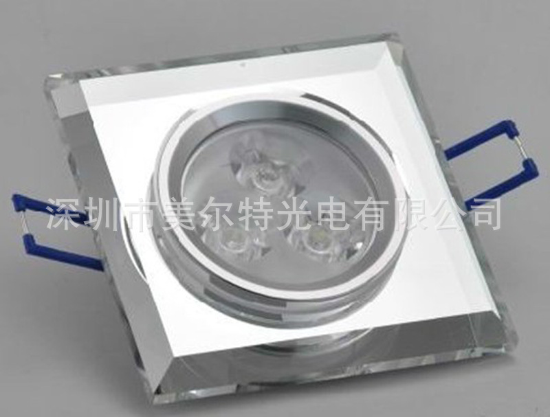 方形水晶天花灯