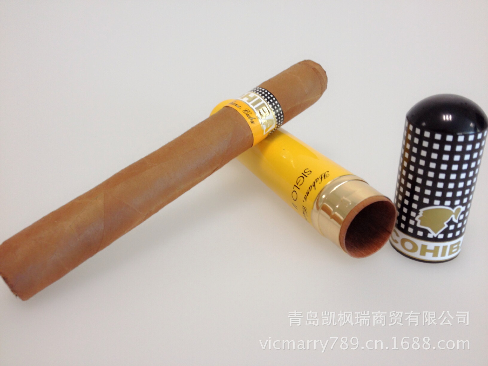 cohiba 高希霸世纪二号雪茄铝管 cigar tubes