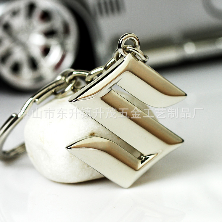 金属质感镂空钥匙扣 (10)