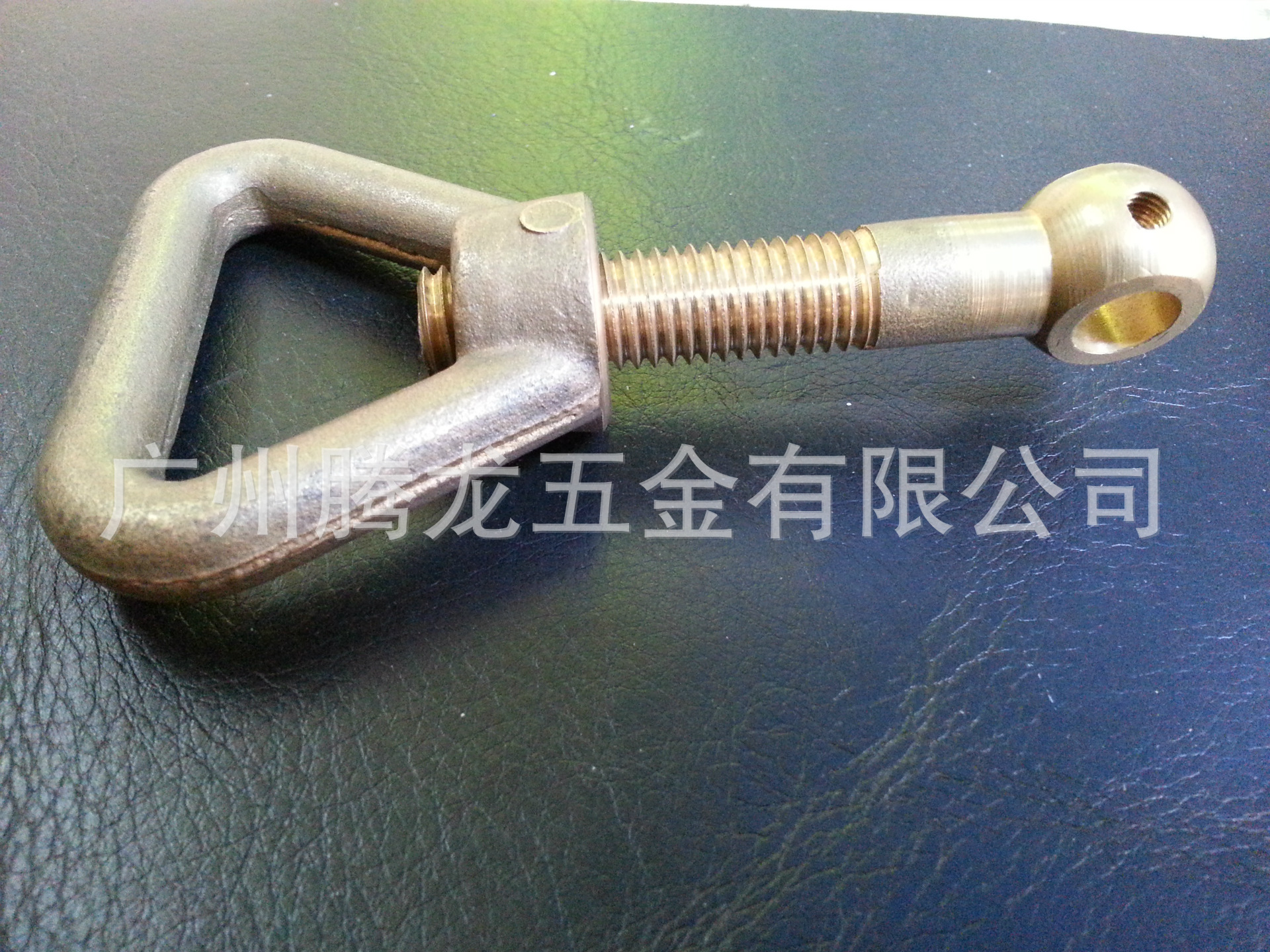 铜活节螺栓+铜环形螺母