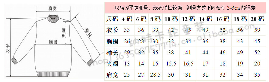 纳特卡纶童装厂家直销 纯棉针织 翻领 樱桃钩花 休闲毛衣 258