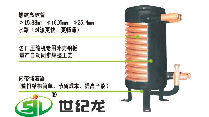 壳管换热器示意图