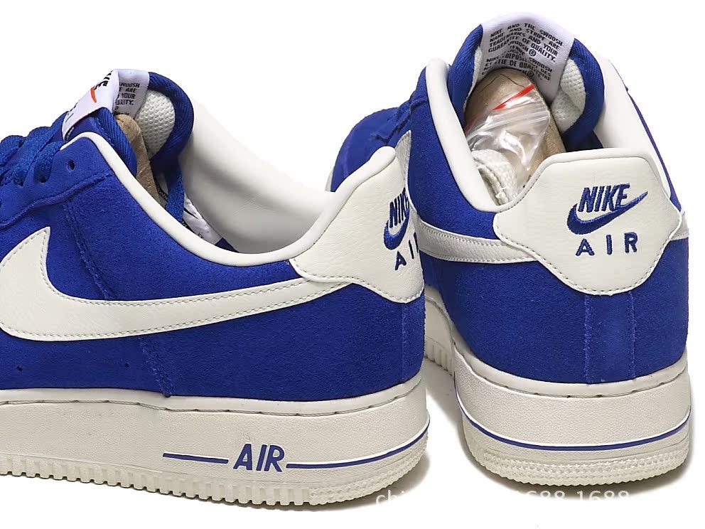 2013耐克空军一号板鞋 nike air force 1反毛皮休闲滑板鞋男鞋