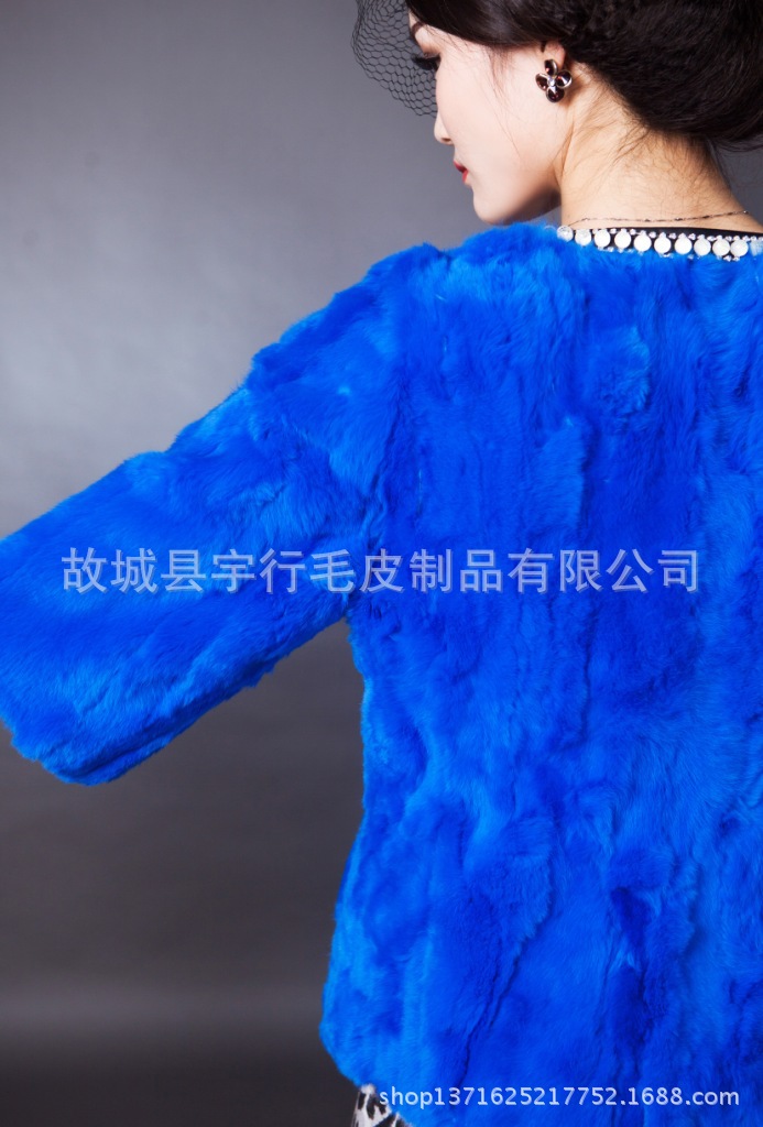 獺兔毛鑲鑽服裝
