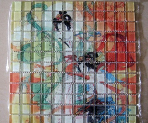 玻璃马赛克喷画