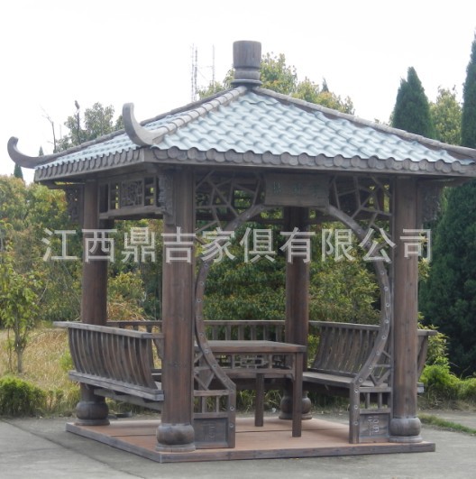 dj-001-B 新款四角亭