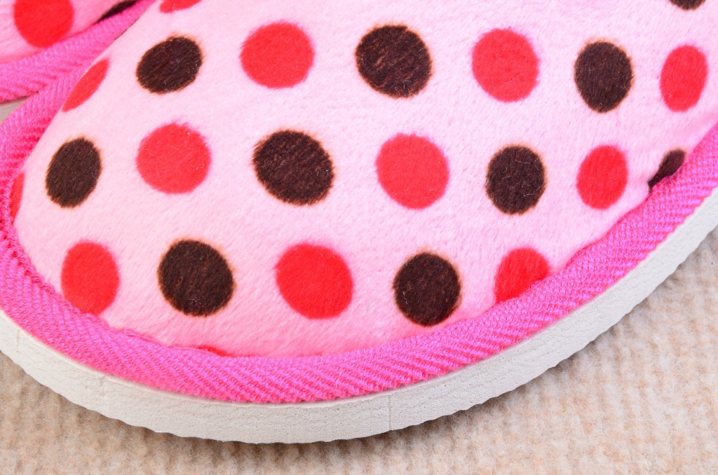 2013圆点帮面家居拖鞋 棉拖鞋厂家直销批发慈溪拖鞋夏季拖鞋慈溪17