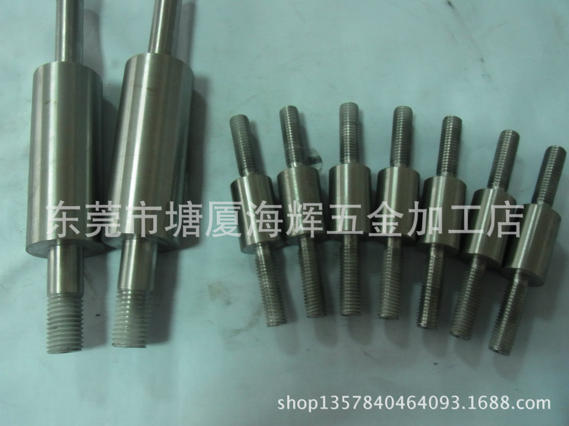 东莞厂家提供CNC数控车床加工双头车螺牙加工