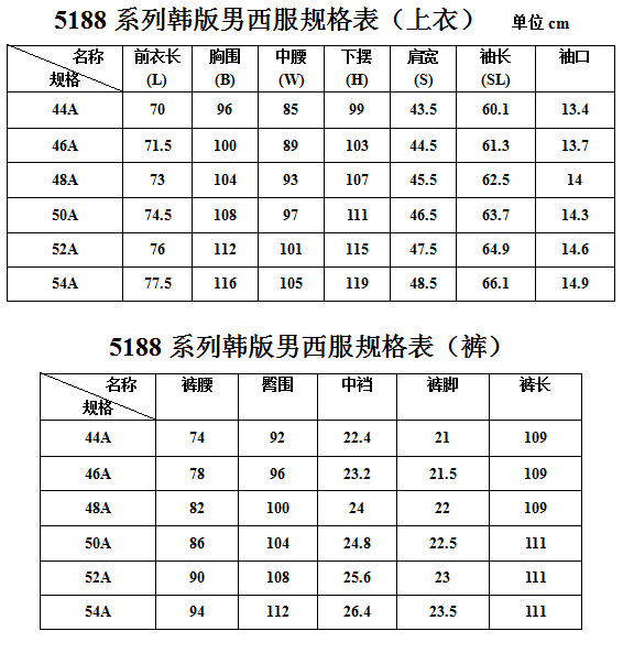 法国皮尔卡丹 高档 韩版修身西服 黑色 两扣单开叉 5188-1